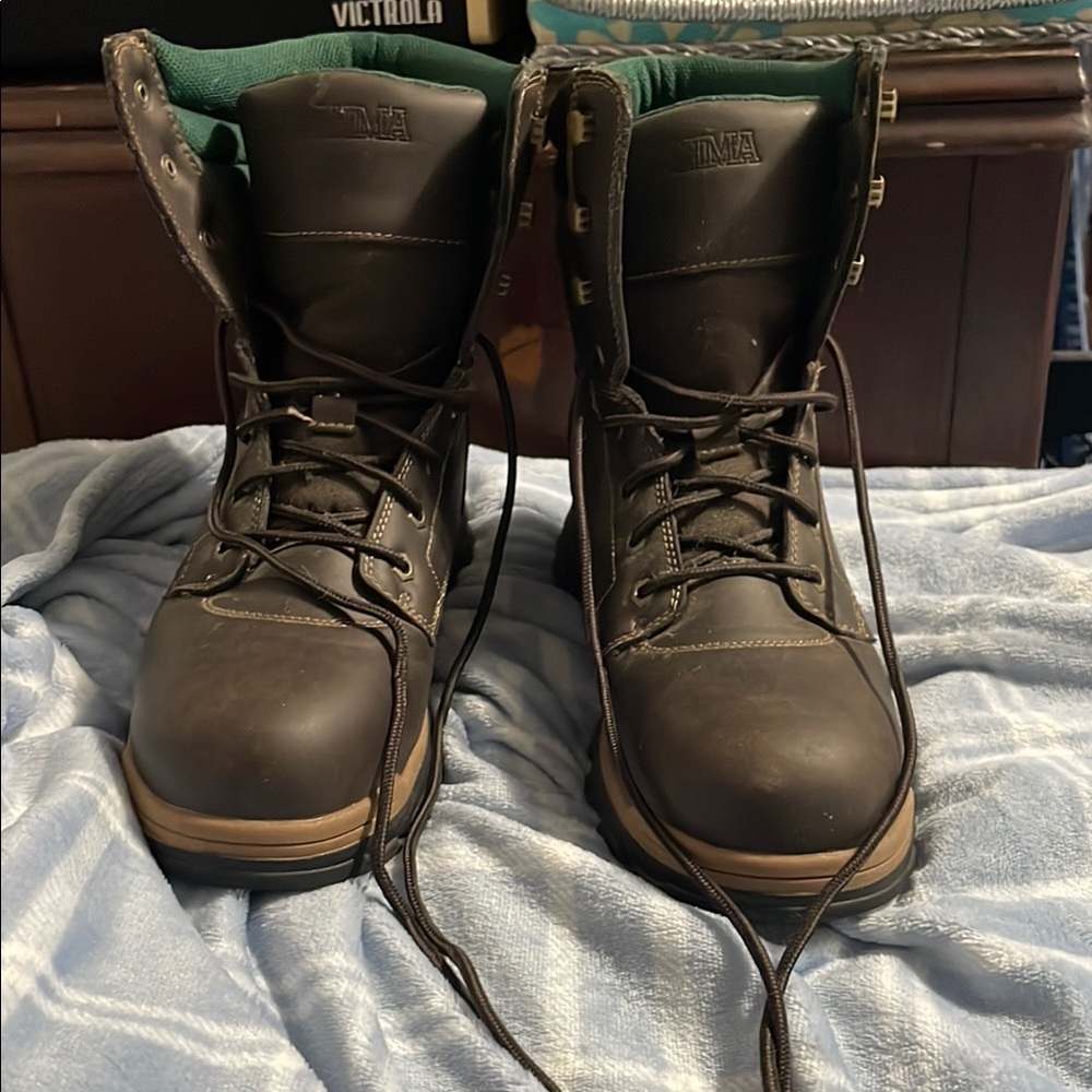 BRAHMA  10.5 men’s hard toe work boots